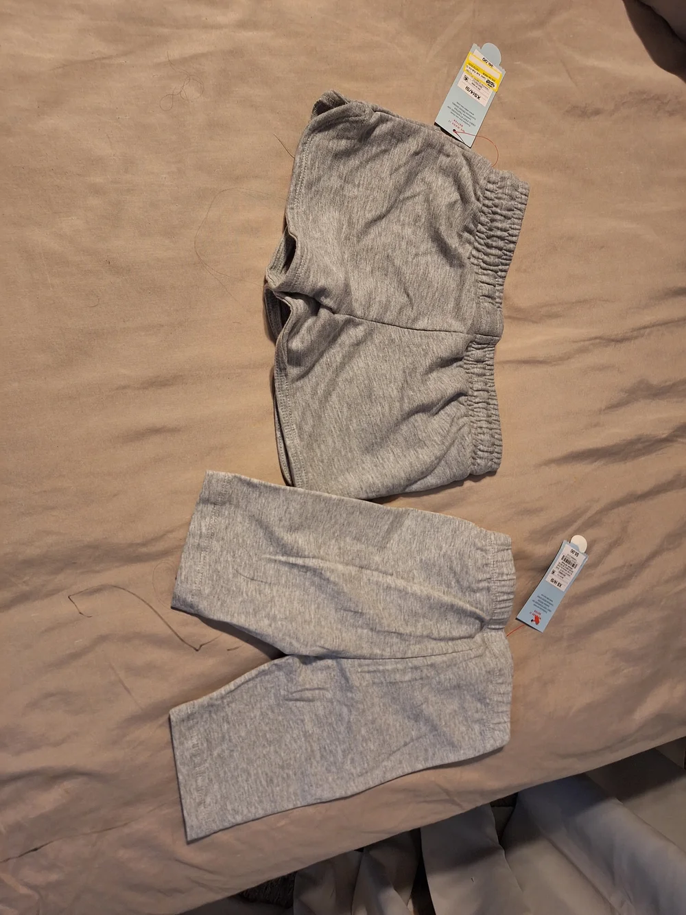 Cat & Jack Light Gray Kids' Lounge Shorts - 2-Pack